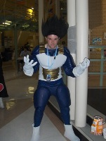 Mike as Vegeta from Dragon Ball Z