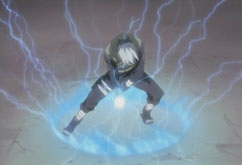 Kakashi shows off his moves!