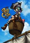 Peg-Chan in the Crow's Nest by Niki Hunter.  This was piece was entered into IMAF (www.imaf.co.uk) into the open/character design for the children's section