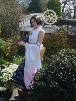 Kez as Yuna from Final Fantasy X