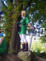 Lucy as Link from The Legend Of Zelda series