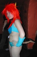 Lucy as Mink from Dragon Half 