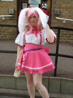 Lucy as Rabi en Rose from Di Gi Charat
