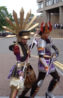 Kaka Extreme (right) as Tachibana Ginchiyo from Samurai Warriors 2.  Left - Sands as Hideyoshi