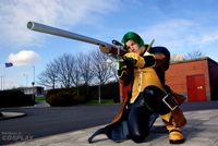 Mike as Clive Winslet from Wild Arms - photo by Redkun of Cosplay Snap