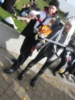 Mike as Xanxus from Hitman Reborn 