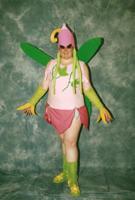 Harriett as Lillymon from Digimon