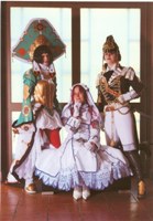 Annette (right) as Mary Spencer from Trinity Blood