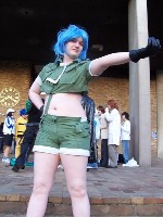 Annette as Leona from King Of The Fighters