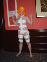 Annette as Leeloo from The Fifth Element