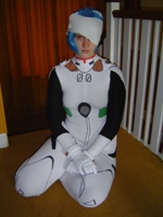 Annette as Rei from Neon Genesis Evangelion