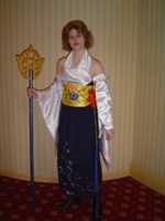 Annette as Yuna from Final Fantasy X