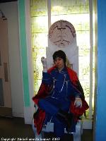 Jo as Roy Mustang from Full Metal Alchemist 