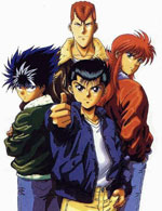Men with mullets battle demons in Yu Yu Hakusho, does it get any better than that?
