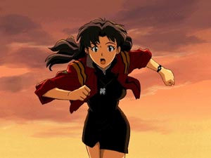 Misato realises she's missing Prince of Tennis